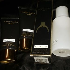 Lady Gaga Fame set and Kenneth Cole